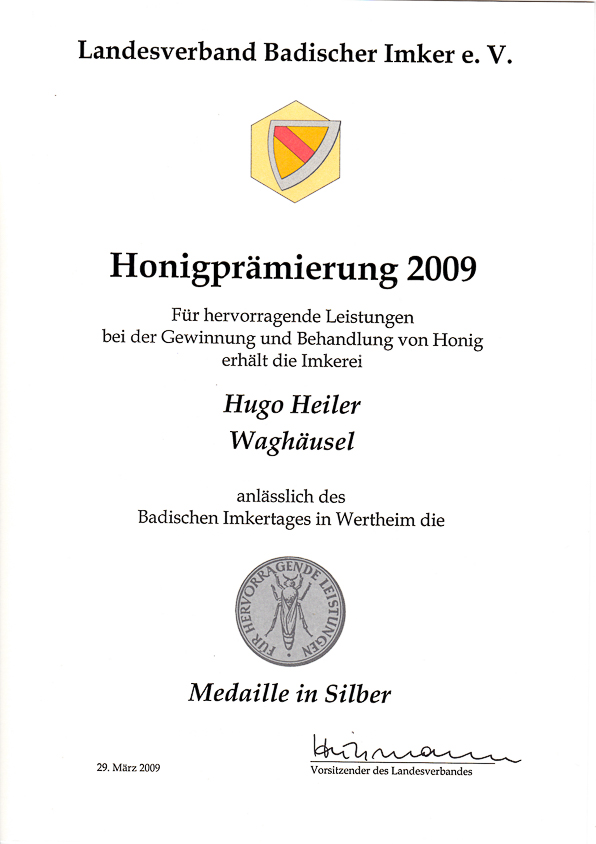 Honigpraemierung2009